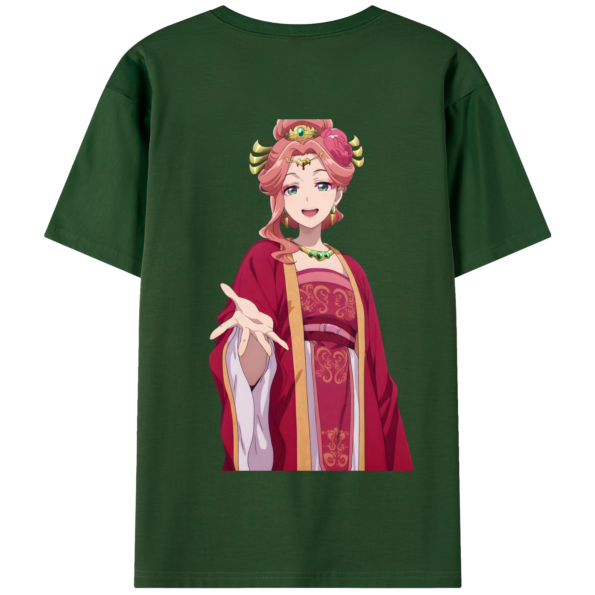 （画像用） 薬屋のひとりごと The Apothecary Diaries 綿100％半袖Tシャツ（背面プリント）